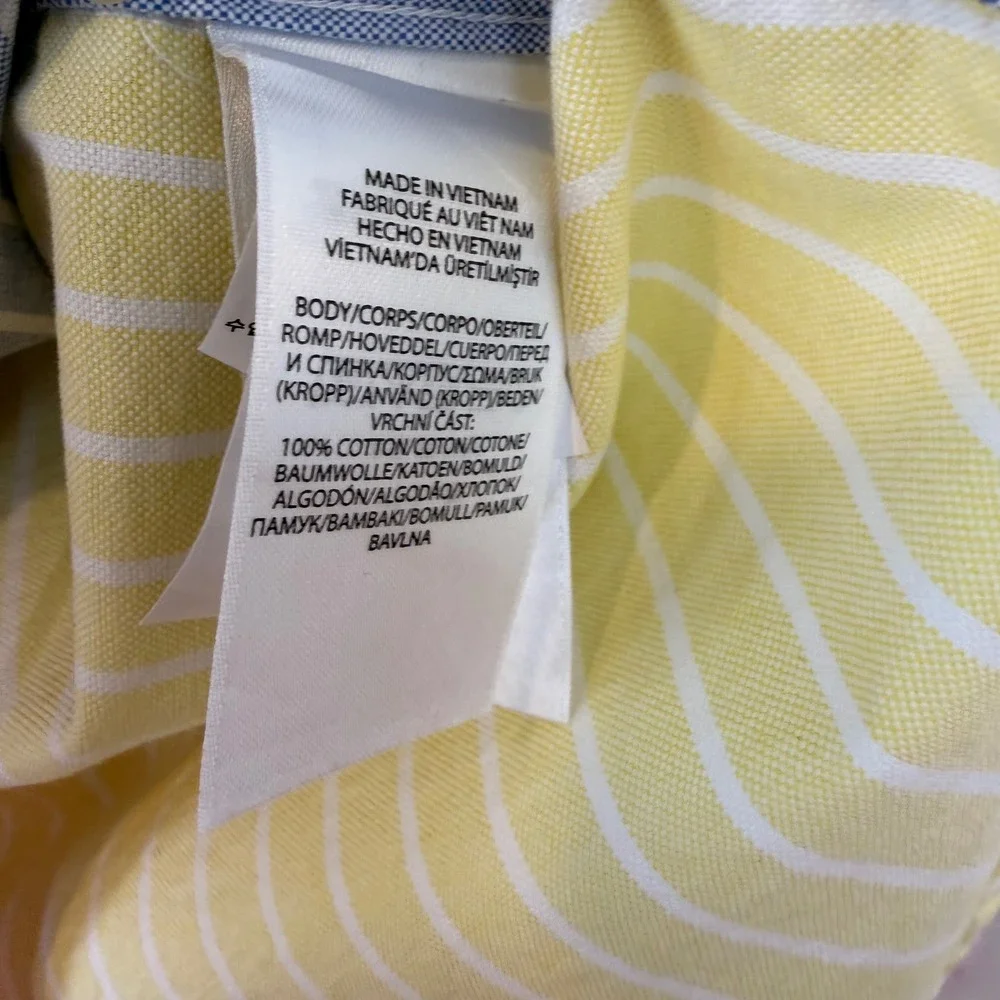 Polo Ralph Lauren Mens Classic Fit Colorblock Striped Oxford Shirt Multi Small